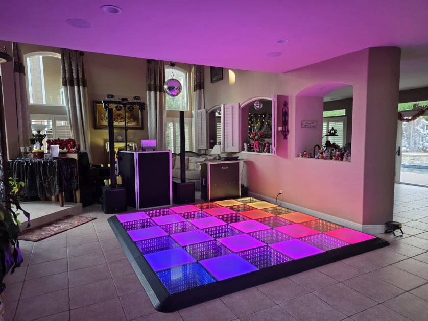 LED Dance Floor Rentals San Diego