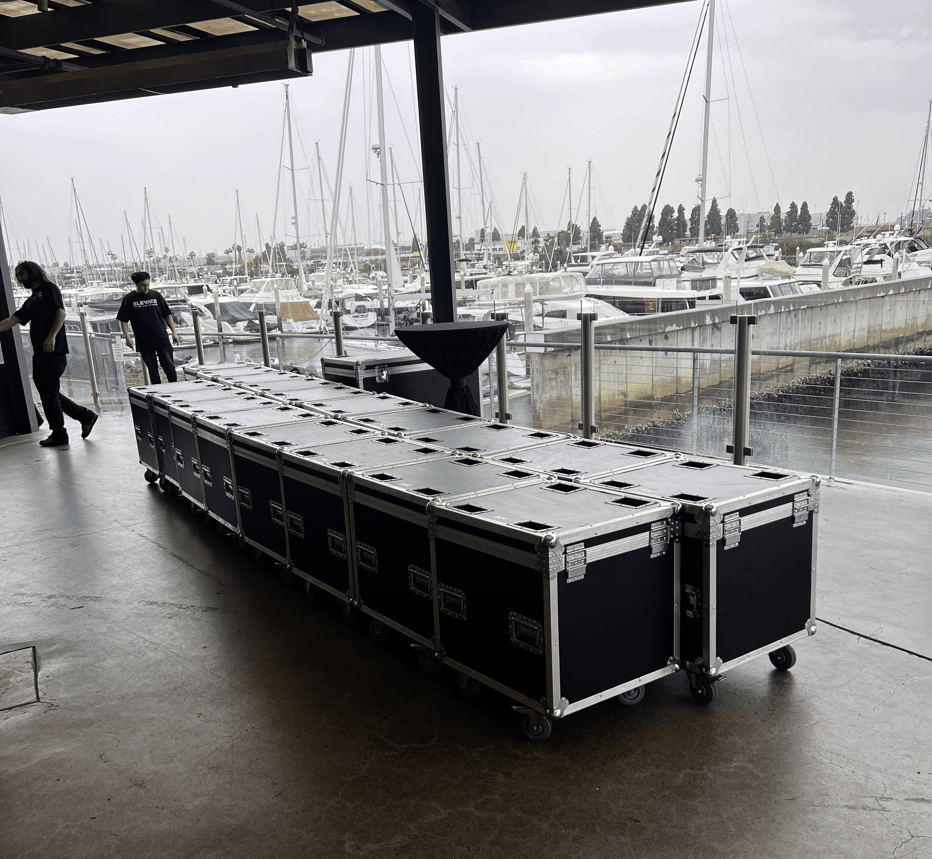 LED Dance Floor & UV Reactive Shade Rentals